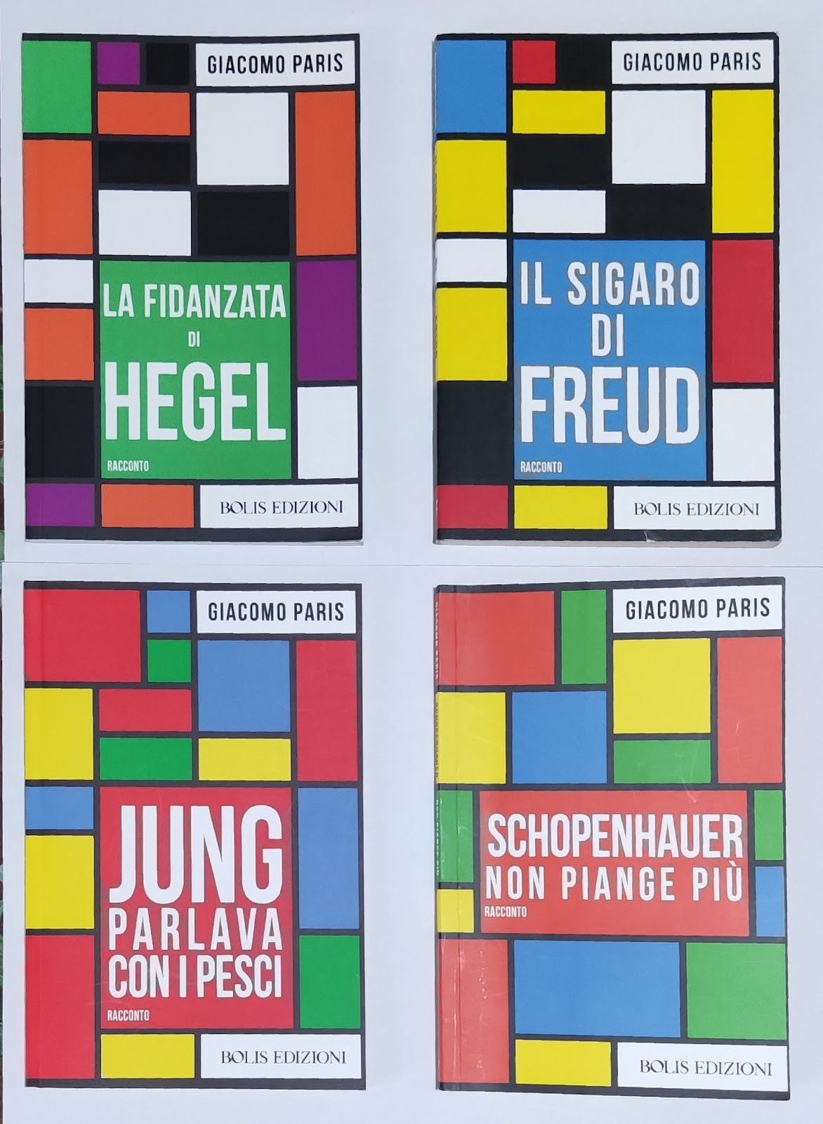 GIACOMO PARIS E I SUOI LIBRI